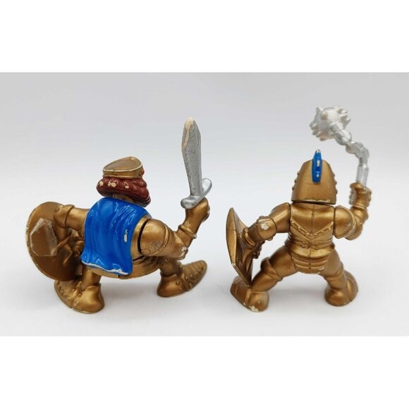 Fisher Price Great Adventures Castle Set of Two (2) Knights 1994 Vintage - Picture 3 of 4